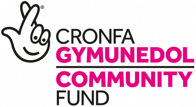 National Lottery Awards for All (Wales) Logo: Cronfa Gymunedol / Community Fund